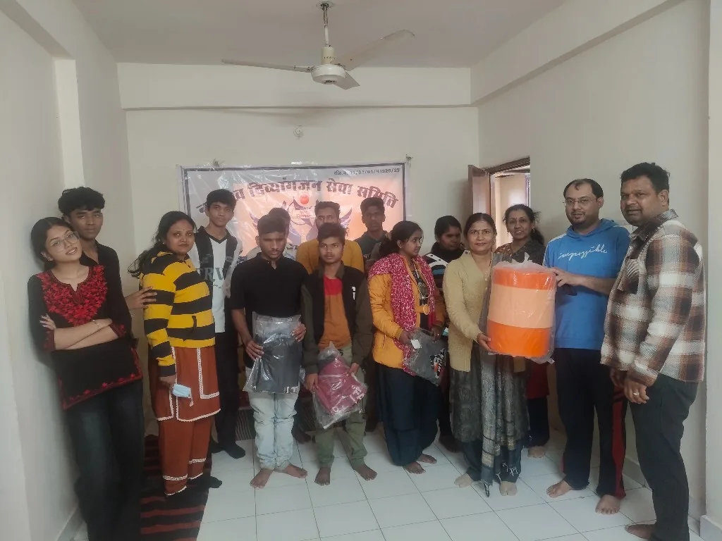 SAANJ team at a community support drive