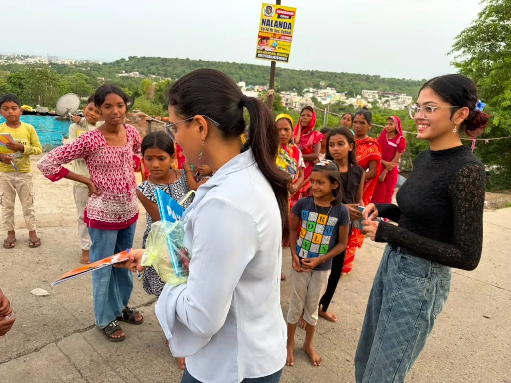 SAANJ volunteers empowering communities with education support