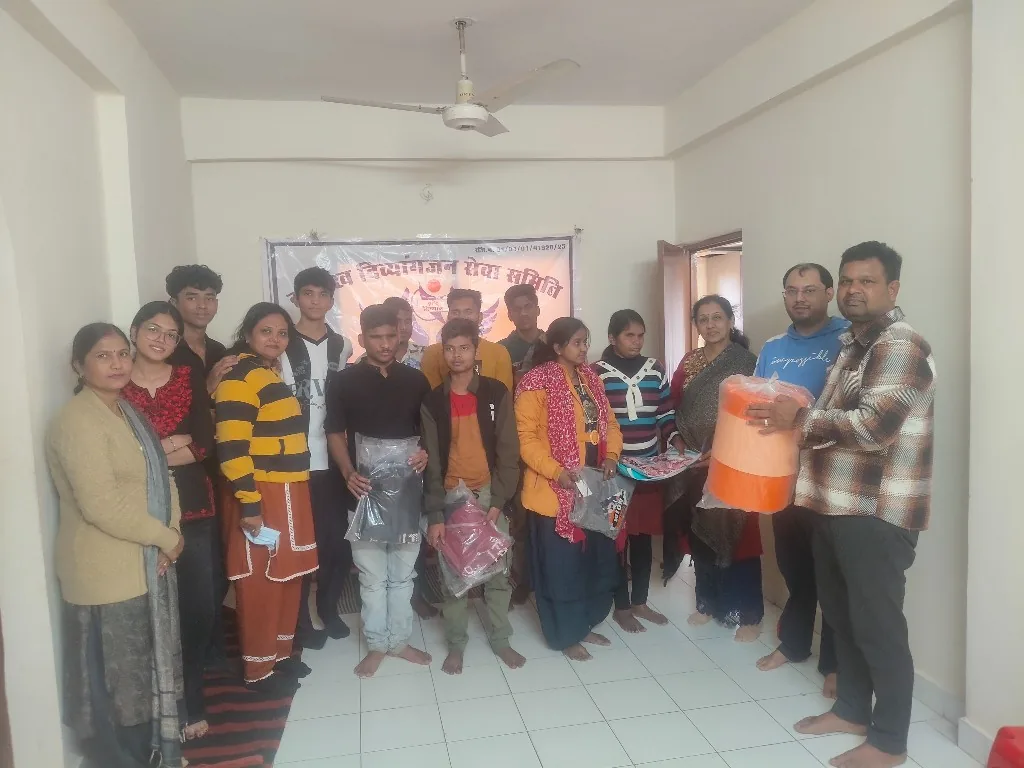 SAANJ volunteers at a community donation drive